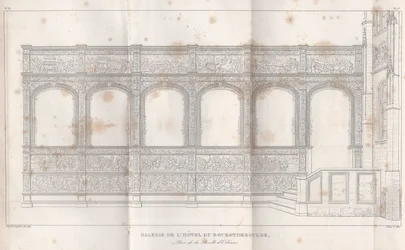 Gallery of the Hôtel du Bourgtheroulde place de la Pucelle d